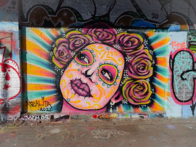 Rosalita, M32 Cycle path, Bristol, October 2021