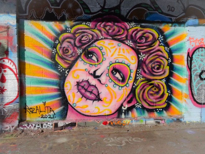 Rosalita, M32 Cycle path, Bristol, October 2021