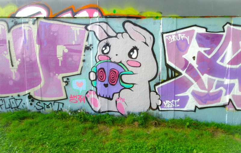 Maesyhook, M32 roundabout, Bristol, August 2021