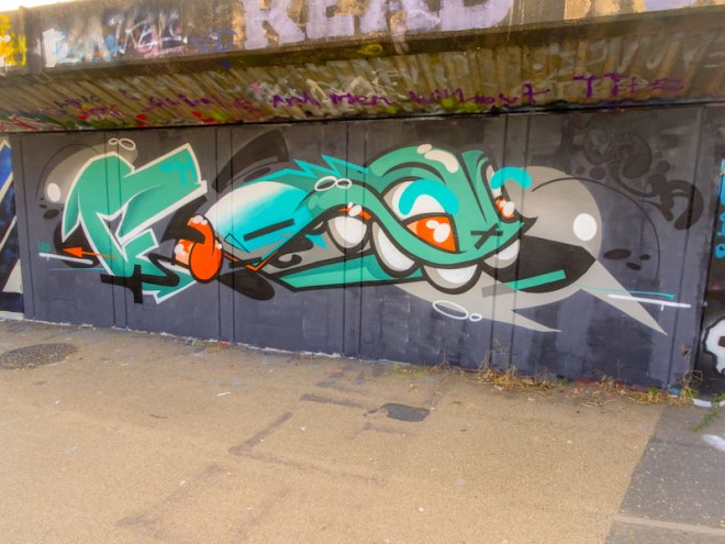 Flava136, M32 Cycle path, Bristol, August 2021