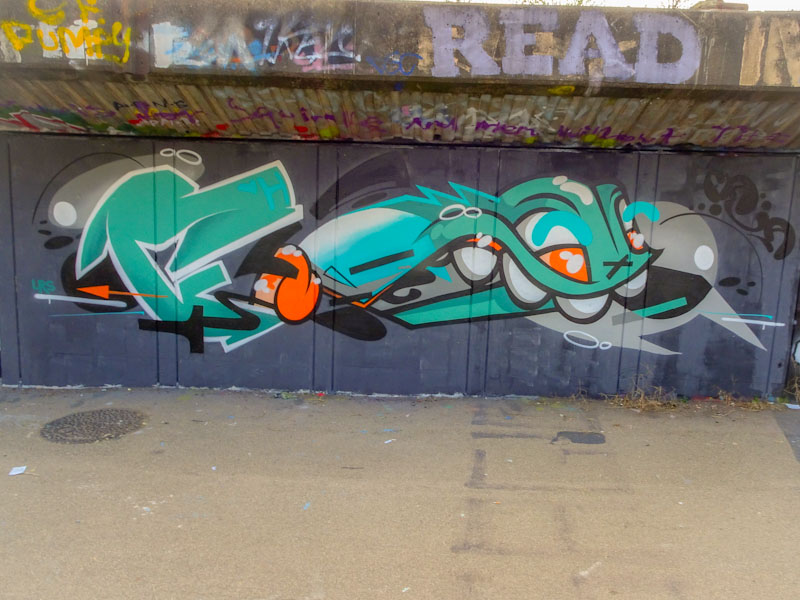 Flava136, M32 Cycle path, Bristol, August 2021