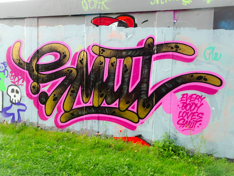 Smut, M32 roundabout, Bristol, September 2021