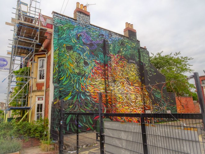 Farrah, Greville Road, Bristol, September 2021, Upfest 21