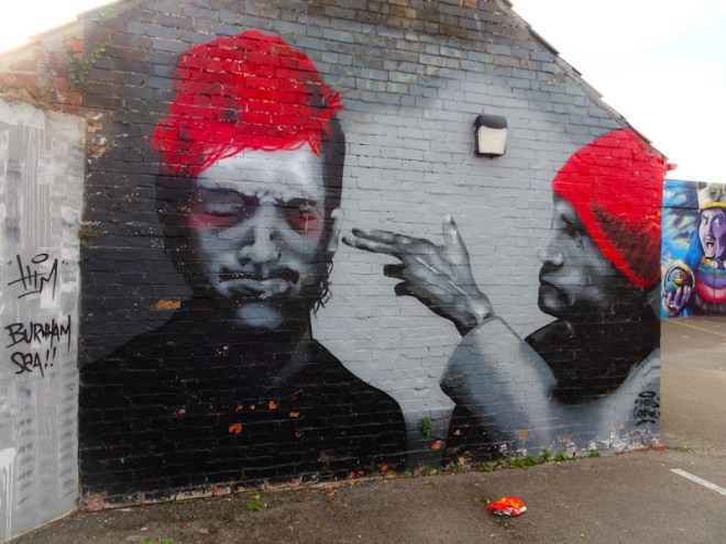 Mind Control, Princess Street, Burnham -on-Sea, September 2021