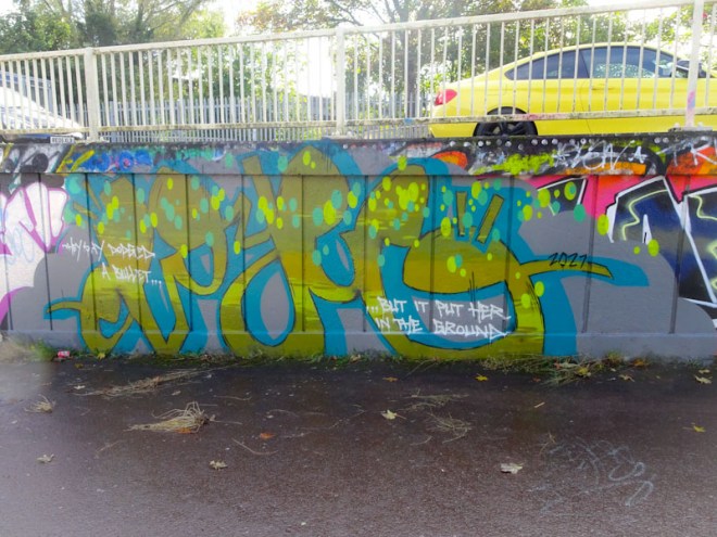 Logoe, New Stadium Road, Bristl, October 2021