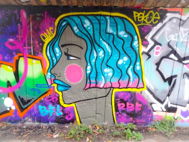 Pekoe, M32 Cycle path, Bristol, November 2021