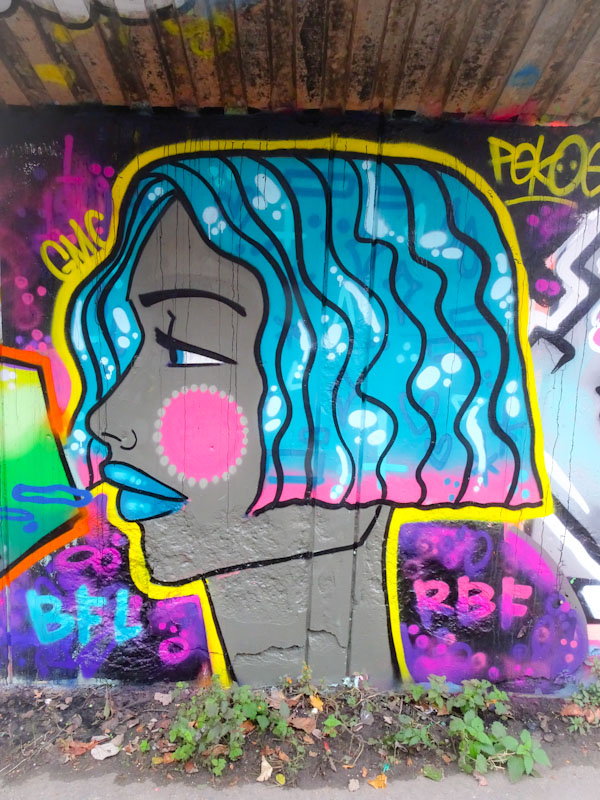 Pekoe, M32 Cycle path, Bristol, November 2021