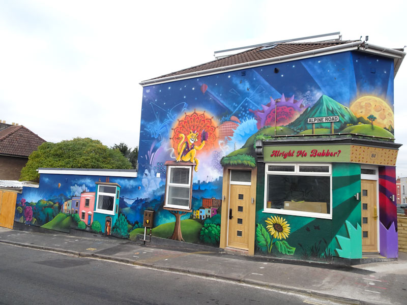 Gage Graphics, Alpine Road, Bristol, November 2021