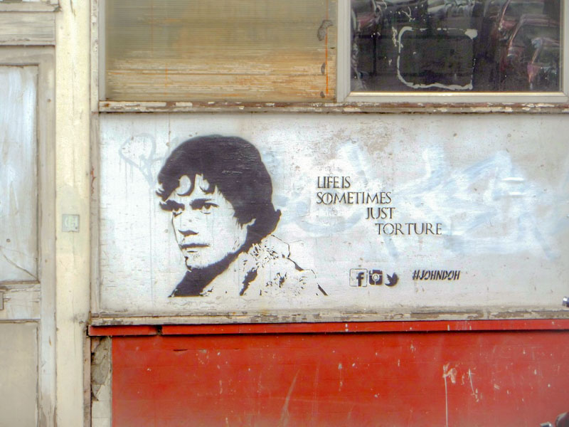 John D'oh, North Street, Bristol, April 2016