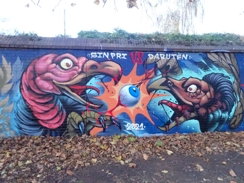 Sin Prisas and Dabuten Tronko, Sparke Evans Park, Bristol, November 2021