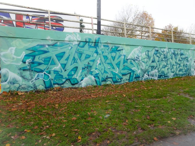 Turoe and Hemper, M32 roundabout, Bristol, December 2021