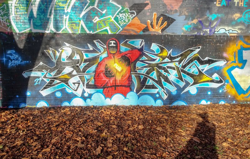 Dibz, Sparke Evans Park, Bristol, December 2021