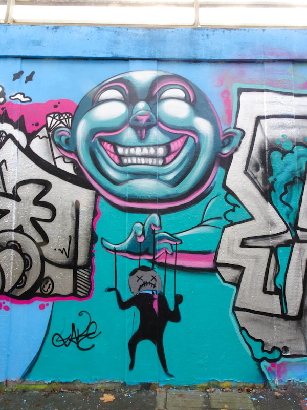 Zake, M32 roundabout, Bristol, December 2021