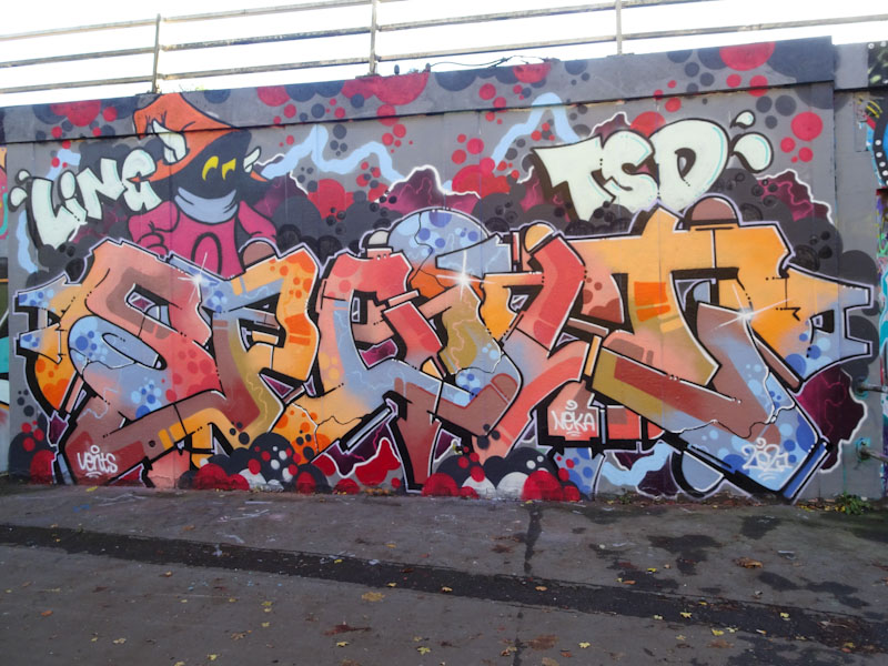 Dott Rotten, M32 roundabout, Bristol, December 2021