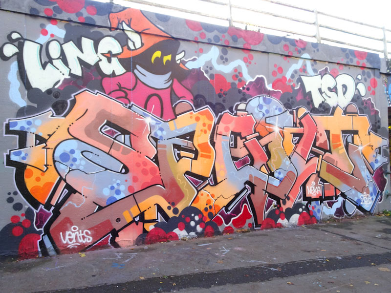 Dott Rotten, M32 roundabout, Bristol, December 2021