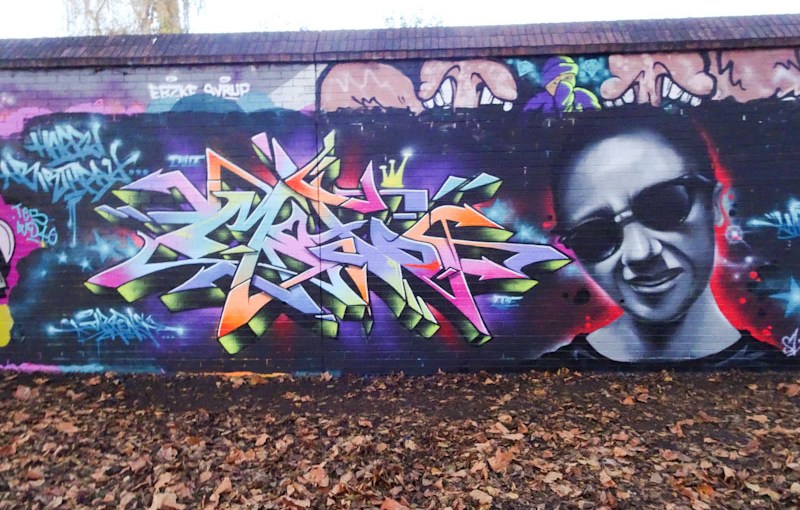 Dibz and Shade One, Sparke Evans Park, Bristol, November 2021