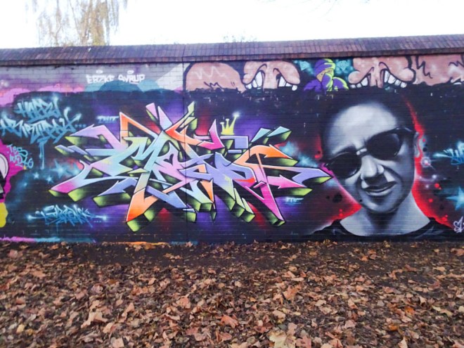 Dibz and Shade One, Sparke Evans Park, Bristol, November 2021