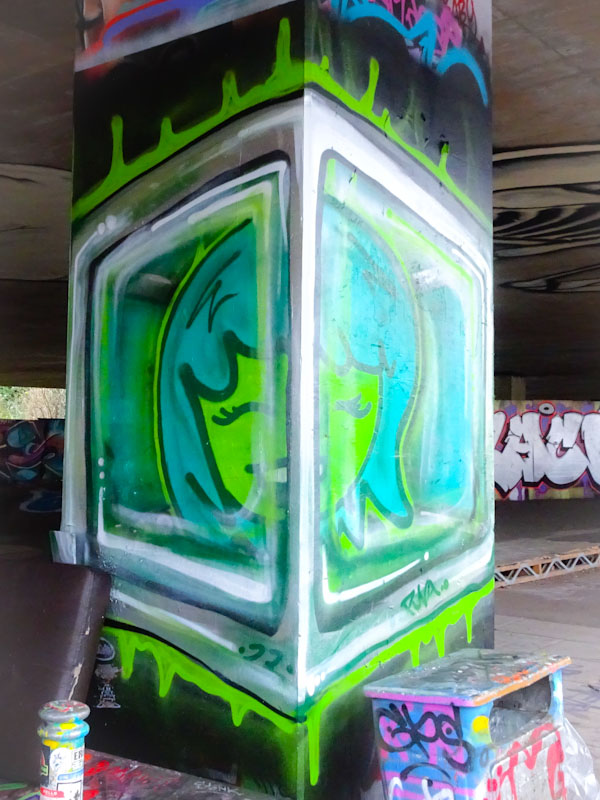 Face 1st, M32 Spot, Bristol, January 2022