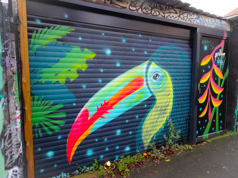 Zubyblue, St Marks Avenue, Bristol, December 2021