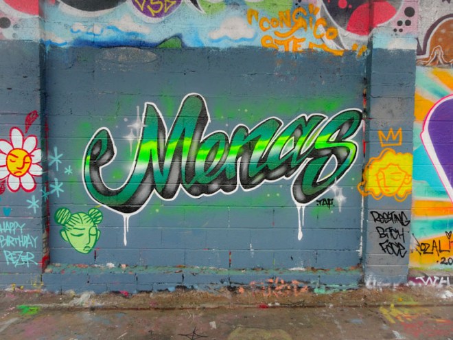 Mena, M32 Cycle path, Bristol, November 2021