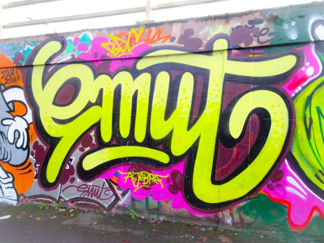Smut, M32 roundabout, Bristol, January 2022