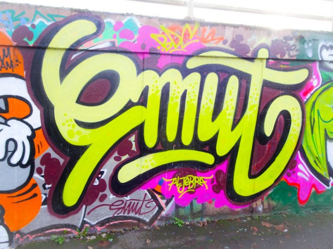 Smut, M32 roundabout, Bristol, January 2022