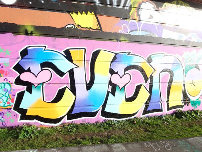 Evey, Cumberland Basin, Bristol, January 2022