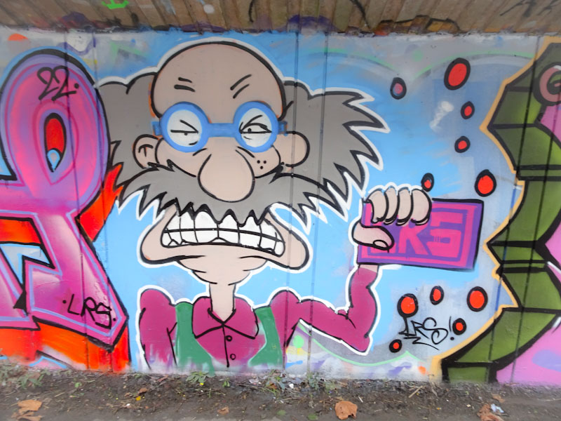 Klashwhensober, M32 Cycle path, Bristol, February 2022