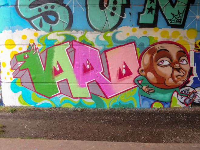 Varo and Zake, Brunel Way, Bristol, February 2022