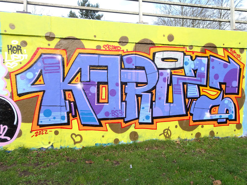 Corupt, M32 roundabout, Bristol, February 2022