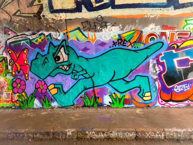 T-Rex, St Werburghs, Bristol, January 2022