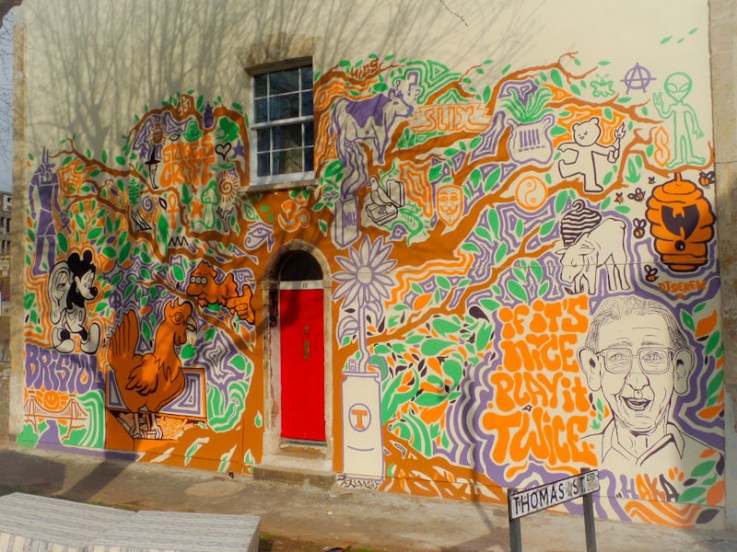 Haka, Thomas Street, Bristol, April 2016