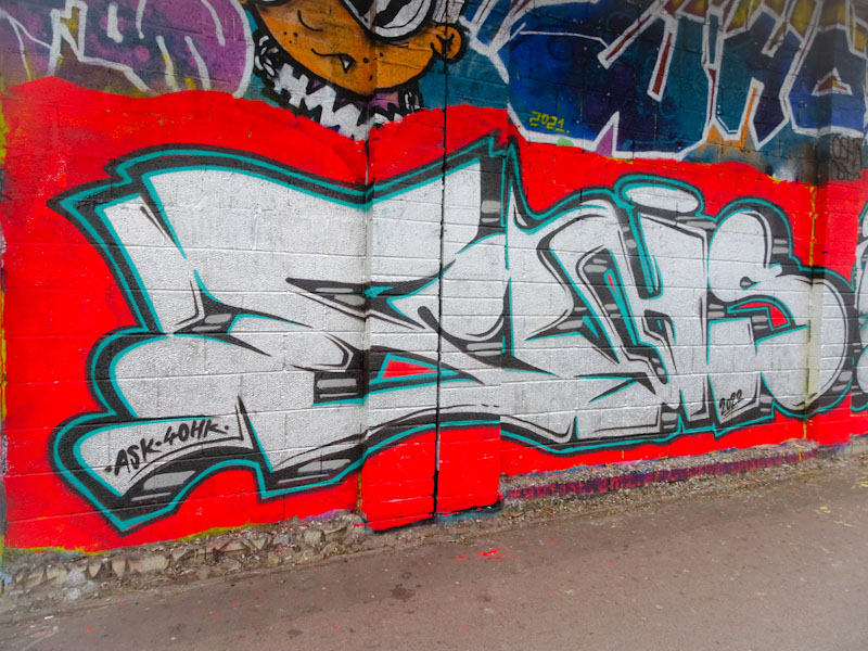 Kleiner Shames, M32 Cycle path, Bristol, February 2022