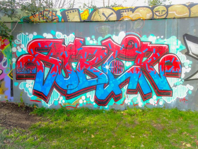 Klashwhensober, M32 roundabout, Bristol, March 2022