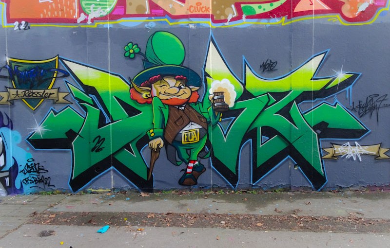 Dibz, M32 roundabout, Bristol, March 2022