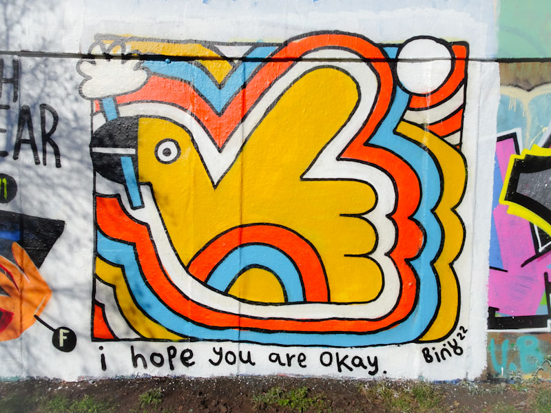 Billy, M32 roundabout, Bristol, February 2022