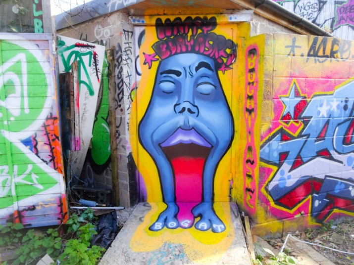 Bogat, M32 Cycle path, Bristol, March 2022