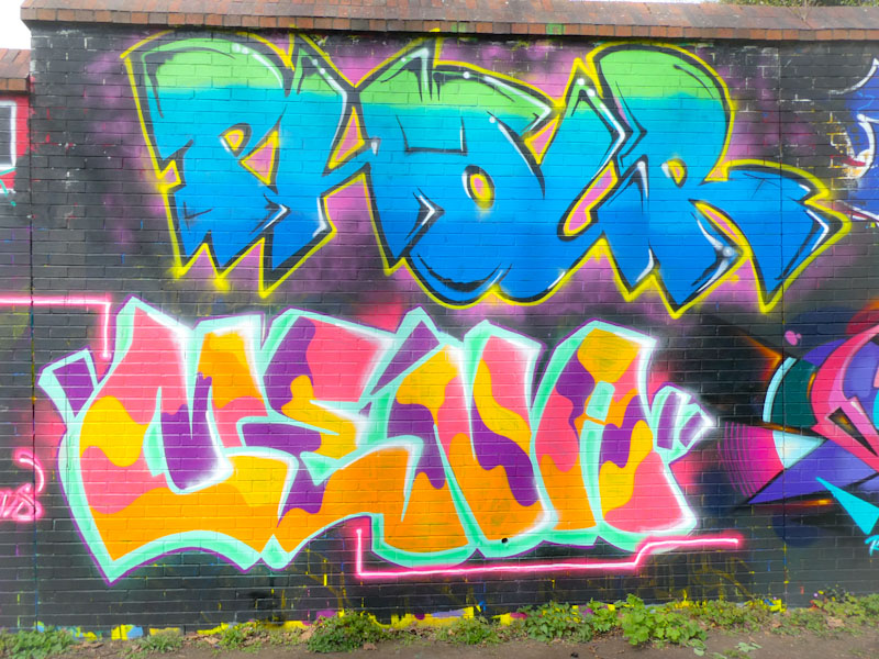 Mena and Phour, Sparke Evans Park, Bristol, April 2022