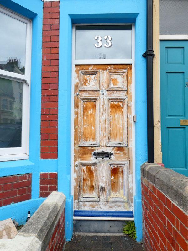 Number 33 - distressed door, Montpelier, Bristol, April 2022