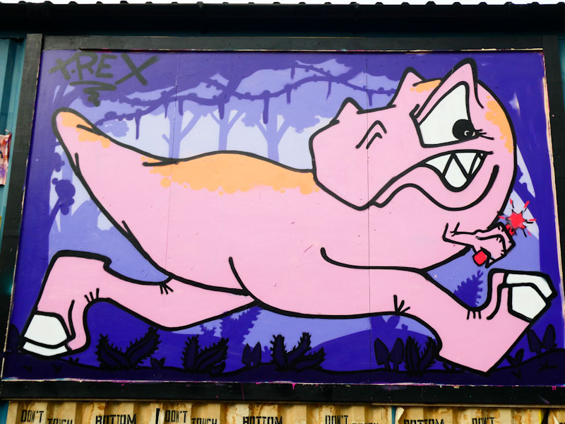 T-Rex, Elton Street, Bristol, April 2022