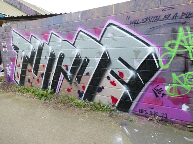 Turoe, M32 Cycle path, Bristol, April 2022