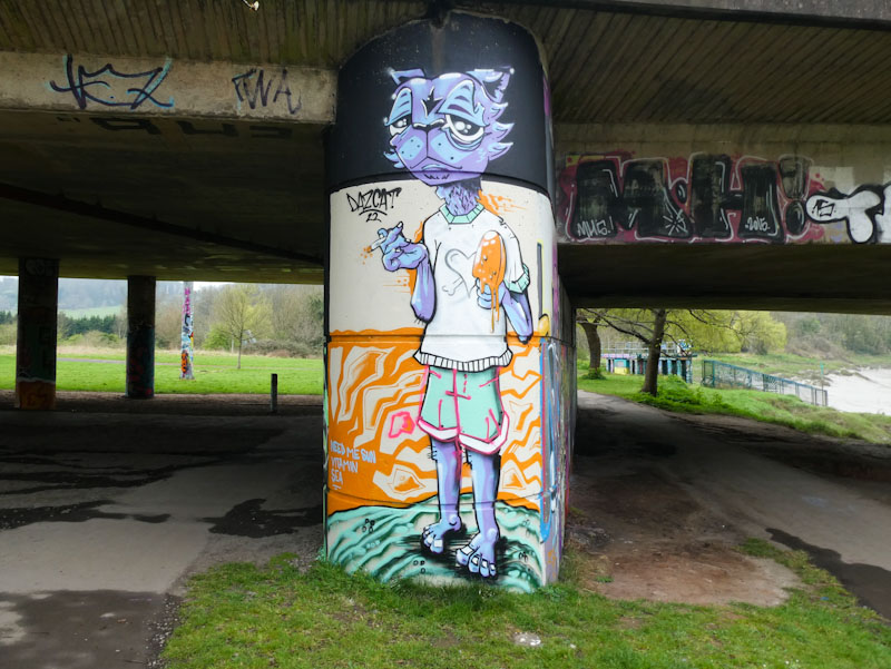 Daz Cat, Brunel Way, Bristol, March 2022