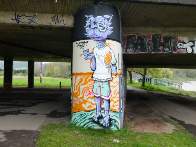 Daz Cat, Brunel Way, Bristol, March 2022