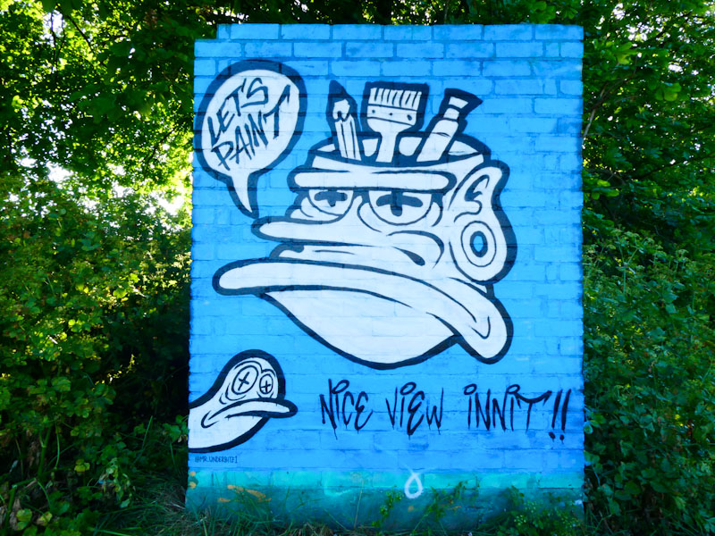 Mr Underbite, Brunel Way, Bristol, May 2022