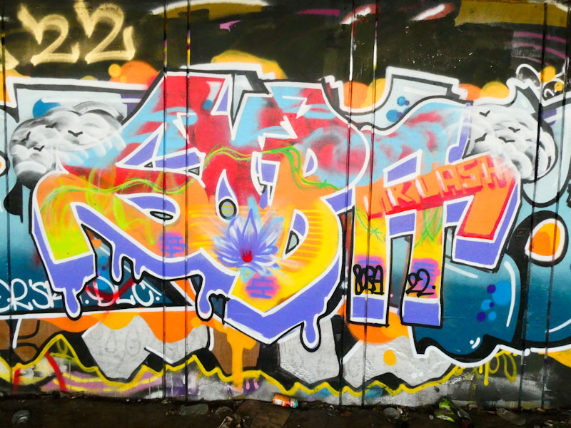 Klashwhensober, Frome side, Bristol, May 2022