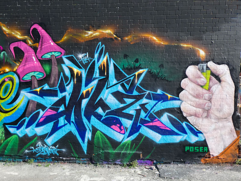 Dibz and Posea, Dean Lane, Bristol, June 2022