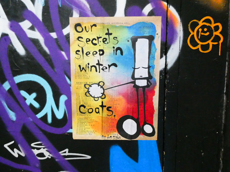 My Dog Sighs, Leonard Lane, Bristol, May 2022