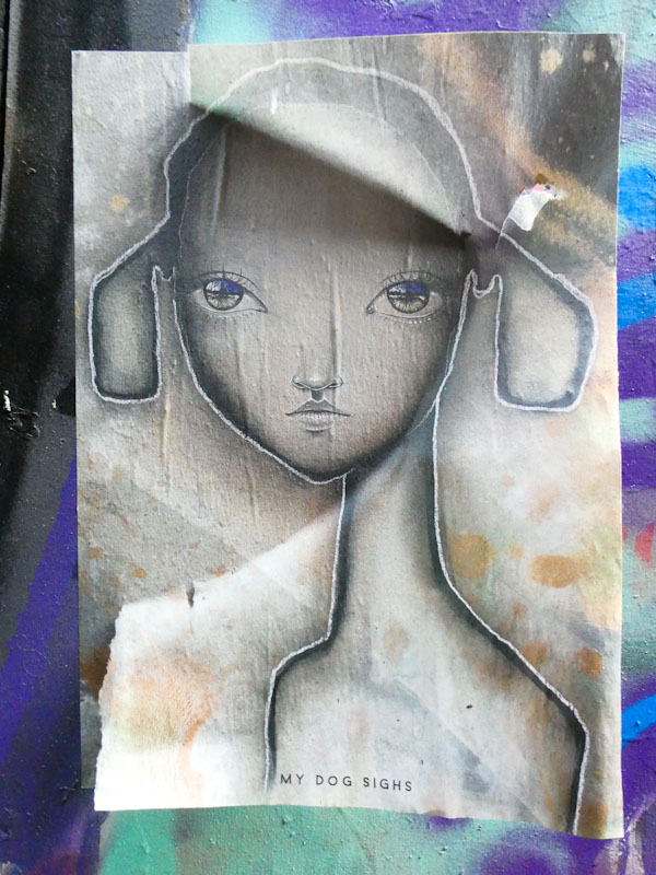 My Dog Sighs, Leonard Lane, Bristol, May 2022