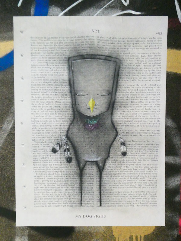 My Dog Sighs, Leonard Lane, Bristol, May 2022