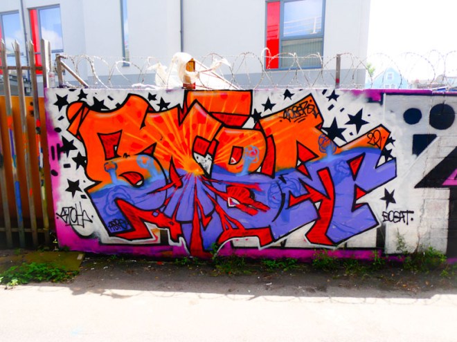 Klashwhensober, M32 cycle path, Bristol, June 2022